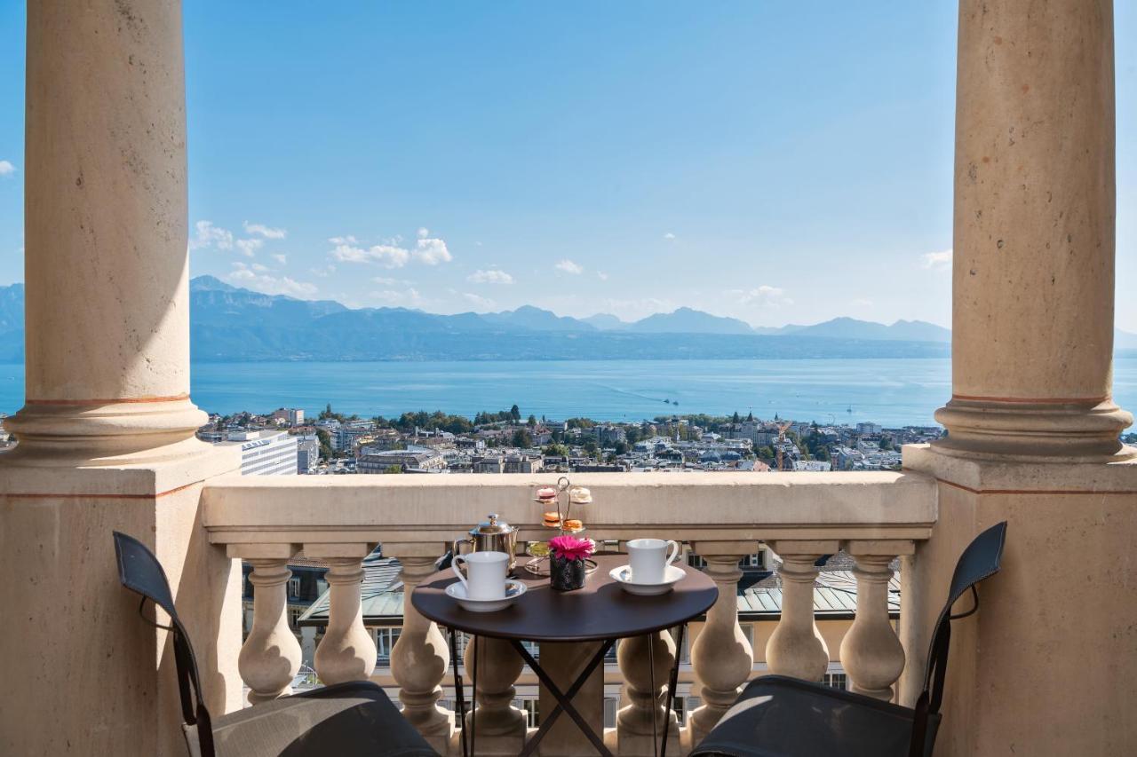 Lausanne Palace Ngoại thất bức ảnh View from the hotel